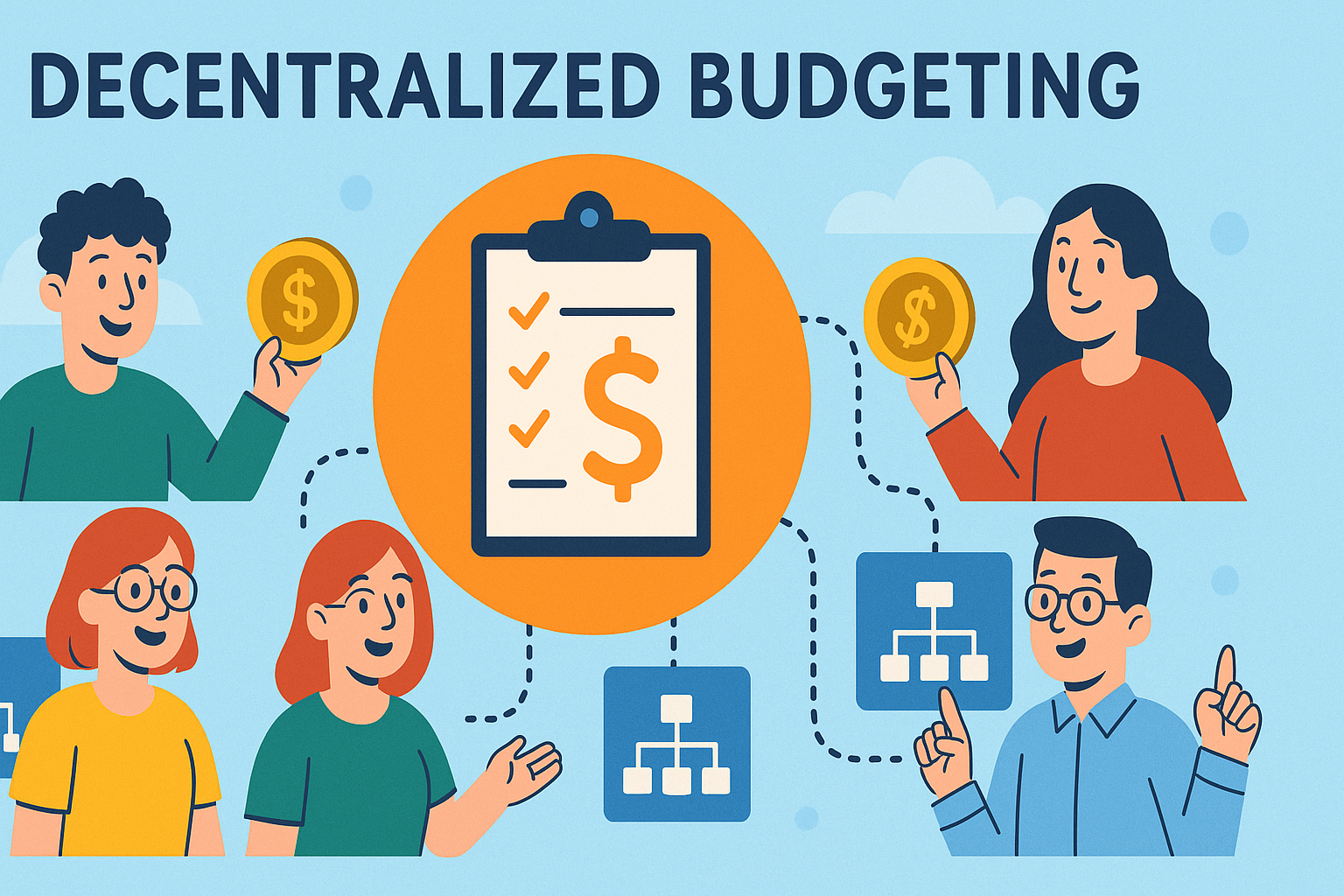 Decentralized Budgeting