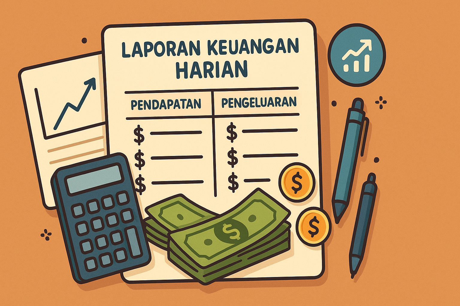 Laporan Keuangan Harian