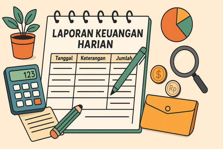Laporan Keuangan Harian