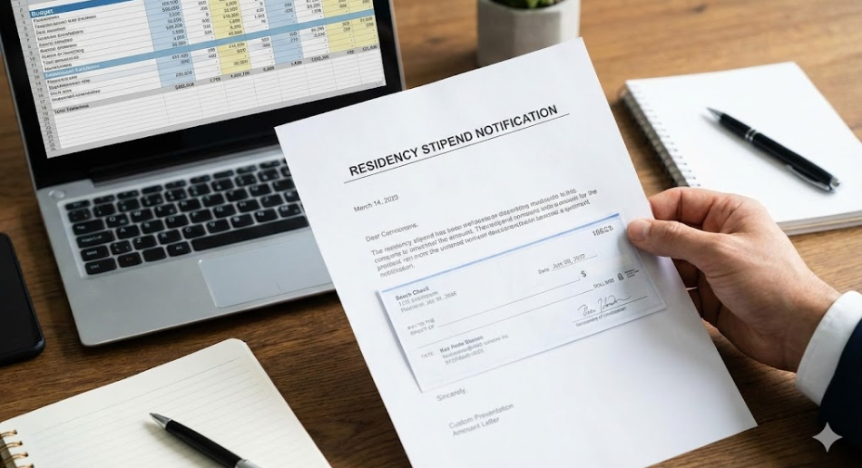 Residency Stipend LETTER