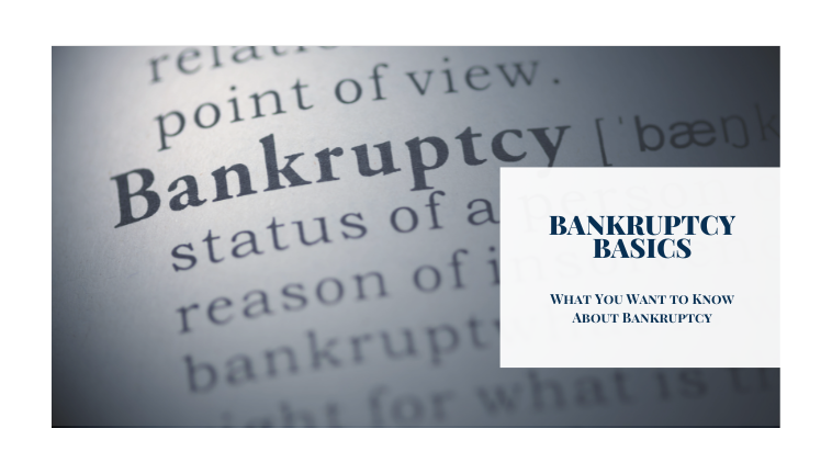 Bankruptcy Basics